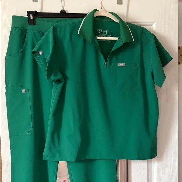 FIGS SET ltd Ed Indocyanine Green SET Size M - Picture 4 of 9